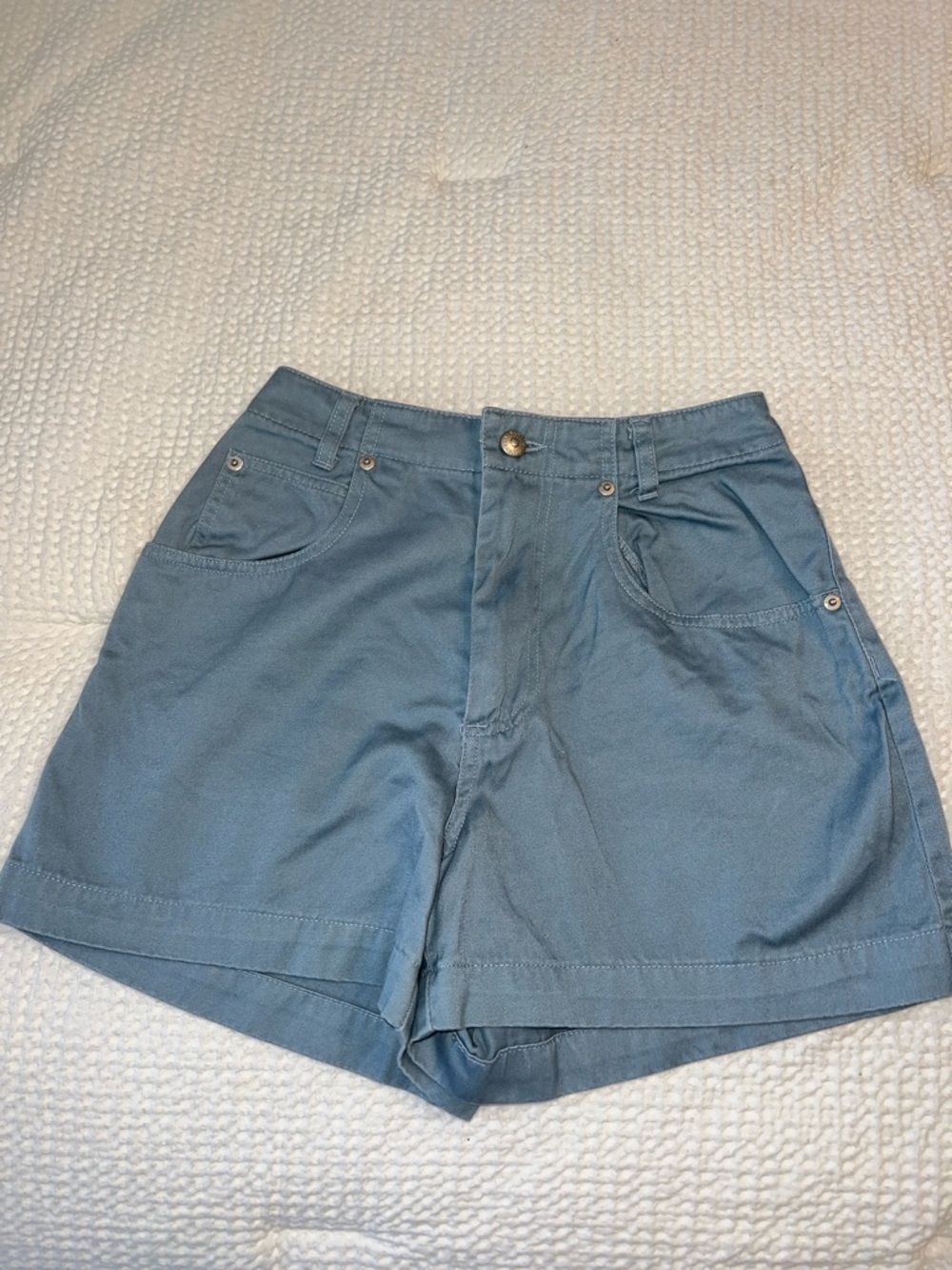 Banana Republic Light Blue High-Waist Women's Shorts